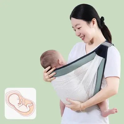 Porte Bebe - BabyCarrier™ - Vert avocat - Les Petits Explorateurs