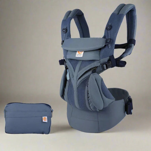 Porte Bebe - BreathBabyBag™ - Bleu Marine - Les Petits Explorateurs