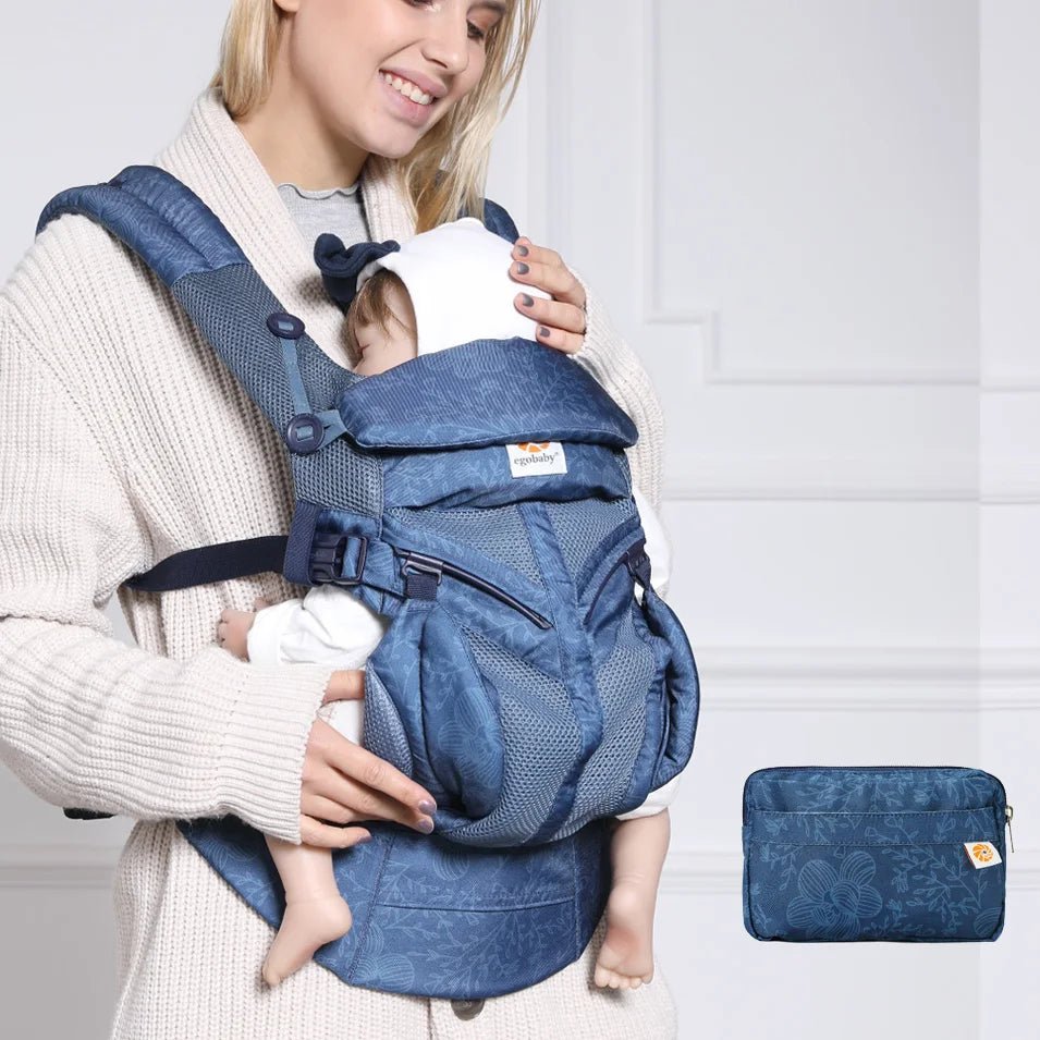 Porte Bebe - BreathBabyBag™ - Bleuprint - Les Petits Explorateurs